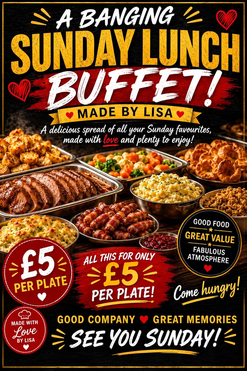 Sunday Lunch Buffet